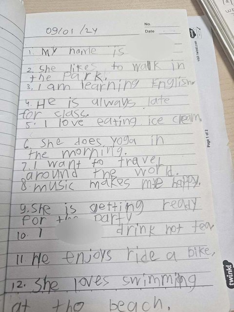 Dictation Activity to Improve Student's Listening Skills and Attention Focus