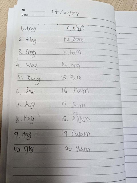Working on Encoding Skills