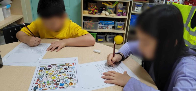 Small Group Work – I Spy & Sentence Creation
